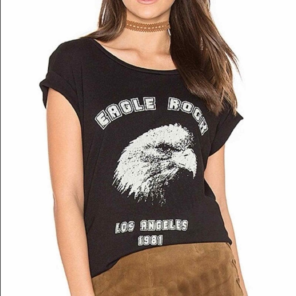 Current/Elliott Eagle Rock Graphic Shirt Black